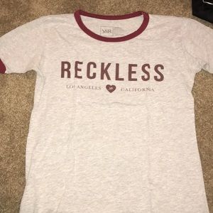 Reckless Los Angles California tee shirt